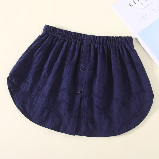 Summer Autumn Detachable Underskirt Shirt Extenders Ladies Skirt Sweater Blouse Tail Hem Casual Extender Hemline Mini Skirts